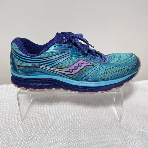 Saucony Everun Guide 9 Shoes Womens Size 9 Running Blue S10295-5 Low Top Sneaker - Picture 9 of 9